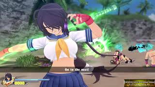 SENRAN KAGURA ESTIVAL VERSUS guan yu gameplay [upl. by Jopa811]