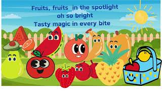 FRUITS SONGWITH LYRICS [upl. by Secor]