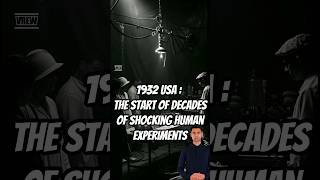 1932 USA The Start of Decades of Shocking Human Experiments history [upl. by Betthezul]