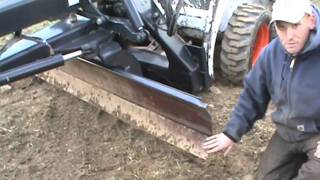 Bobcat 7 Grader Attachment For Skid Steer Loader For Sale Mark Supply Co [upl. by Araed829]