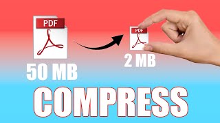 How to Compress PDF File Size  Reduce File Size [upl. by Robbyn]