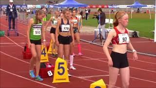 UM Friidrett 2017 800 meter Jenter 15 år [upl. by Vincent747]