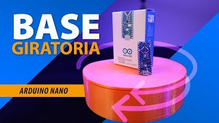 ¡Crea tu base giratoria Motor paso a paso 28byj48 y Arduino Nano [upl. by Eninnaj]