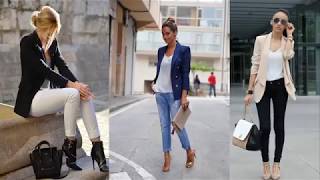 Blazer and jeans combination for work [upl. by Isma]