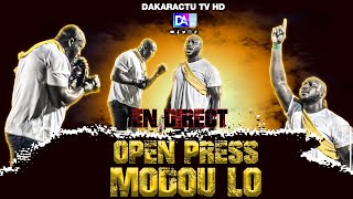 🛑DIRECT Open Presse Modou Lô  Le roi des arènes annonce la guerre pour défendre sa couronne [upl. by Femmine]