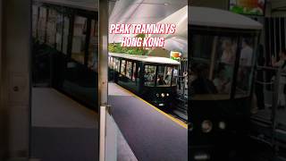 PEAK TRAMWAYS HONG KONG peaktram thepeakhongkong hongkong holiday [upl. by Misty909]