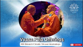 HH Bhakti Charu Swami Vyasa Puja Offerings Pritirupa Mataji  18 September 2024 [upl. by Netram]