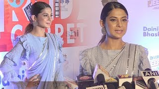 Jennifer Winget At Dadasaheb Phalke International Film Festival Awards 2018 [upl. by Eeimaj429]