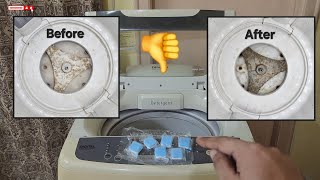 Is Washing Machine Cleaning Tablets really effective  🤔🤔 [upl. by Zinck]