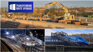 TRU UPDATE 👷‍♀️ Huge changes at Mirfield Station amp nightworks at Ravensthorpe 🌃 [upl. by Sapienza]