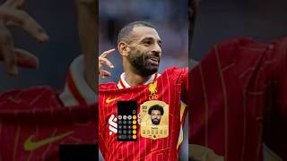 Mo Salah rating in fifa 24 football sometimesyoulearninfootball fifa24 viralvideo [upl. by Humfrid]