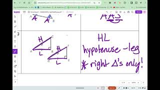 OL Geo Congruent Triangles Part 1 Notes [upl. by Hiram502]