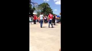 Zydeco Dancing at Breaux Bridge Crawfish Festival 2014 Part 2 [upl. by Lolita]