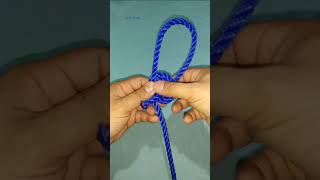 Bowline Loop Knot knottutorial ropetutorial ideas diy knot [upl. by Farland]