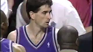 John Stockton game winner  1999 NBA Playoffs Jazz vs Kings RD1 Game 4 [upl. by Iloj621]