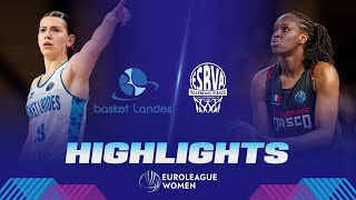 Basket Landes v Villeneuve dAscq LM  Gameday 13  Highlights  EuroLeague Women 202324 [upl. by Jacinthe]