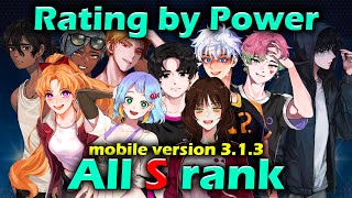 The Spike S rank Rating by Power S rank Characteristics Volleyball 3x3 [upl. by Aidyn931]