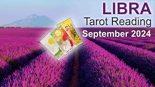 LIBRA TAROT READING September 2024 quotA SUCCESSFUL OUTCOME REGAINING BALANCE amp ADAPTING IN CHANGEquot [upl. by Amando299]