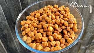 RECETTE DES CACAHUÈTES ENROBÉES  ARACHIDES FARINE GHANA [upl. by Ykcim]