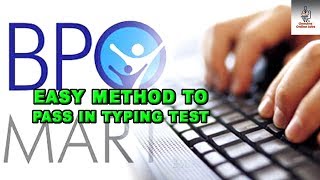 Bpo Mart Typing Test trick Tamil  Easy way to pass bpomart typing test  bpomart genuinejobs [upl. by Annaili]