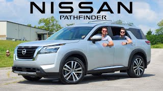 2024 Nissan Pathfinder Platinum  Anything NEW for Nissans Family Winner [upl. by Auvil]