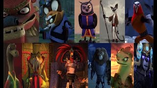 Villains From Kung Fu Panda Defeats [upl. by Ailemap]