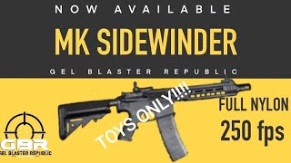 Unboxing Gel blaster Mk8 Sidewinder Black [upl. by Banerjee156]