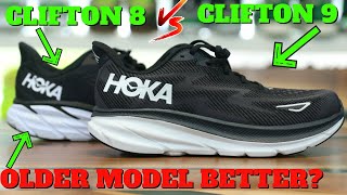 Hoka Clifton 9 vs 8 3 Reasons I Still Prefer Clifton 8 [upl. by Norod]