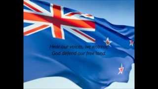 New Zealand National Anthem  quotGod Defend New Zealand  Aotearoaquot MIEN [upl. by Polloch522]