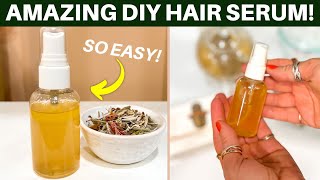 How to Make Your Own DIY Hair Serum Super Simple [upl. by Amery]