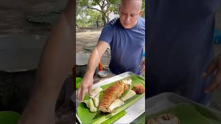 COCINANDO EL PESCADO MÁS FRESCO DEL MUNDO 🌍 pesca food fish outdoors cooking bushcraft [upl. by Aihsyt]