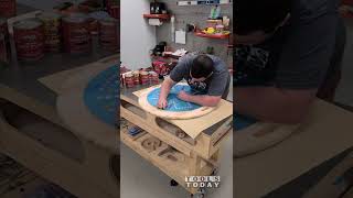 Making a Marble Game Board [upl. by Lemart]