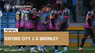 Highlights Oxford City 13 Bromley [upl. by Clorinda485]