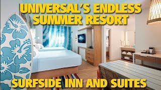 Universals Endless Summer Resort  Surfside Inn and Suites Room Photos  Universal Orlando [upl. by Shanie]