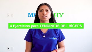 Ejercicios para tendinitis del bíceps [upl. by Akimrehs]