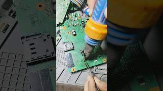 Board repair electricial electronic printerrepair shorts [upl. by Alburg]