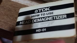 29 July 2017 EOS 70D TDK Head Demagnetizer Model HD01 how it works [upl. by Bresee]