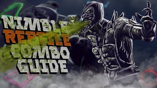 MKXL КОМБО ГАЙД Рептилия Ловкий  Combo guide Reptile Nimble [upl. by Walli]