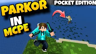 Parkour Map In Minecraft Pocket Edition  Parkour Map Download In MCPE mcpe minecraft nvinplayz [upl. by Dnomyad101]