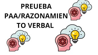 PRUEBA PAARAZONAMIENTO VERBAL [upl. by Airednaxela51]