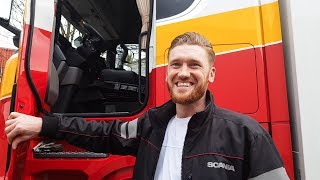 “We gáán nog ff een keer… Mooi”  Samen op weg met Martijn chauffeur Beneluxtransport Simon Loos [upl. by Nevaj]