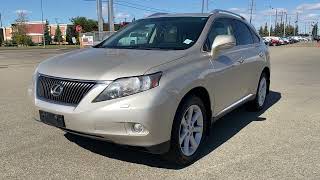 2012 Lexus RX 350 Base Review  Wolfe GMC Buick Edmonton [upl. by Goodard]