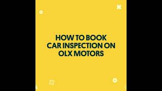 How to Book A Car Inspection  OLX Motors [upl. by Lleder39]