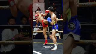 REAL MUAY THAI  Lamnammoonlek vs Samingdet  Rajadamnern Stadium muaythai martialarts [upl. by Tehcac]