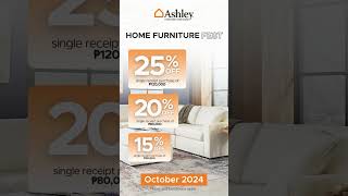 Ashley PH Home Furniture Fest [upl. by Prowel]