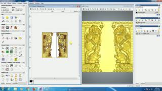 HOW TO MAKE 3D MODEL MIRROR COPY PASTE IN ARTCAM 2008 [upl. by Katine]