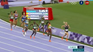 Keely Hodgkinson wins 800m Womens Final wins Gold for Great Britain Olympics 2024 Paris [upl. by Hurless]