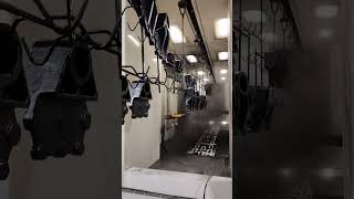 Antistatic PP Automatic Powder Coating Spray Booth [upl. by Bromley]