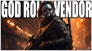 This NEW SECRET Vendor is Giving GOD ROLLS ITEMS in the Division 2 Danny Weaver [upl. by Yeknarf546]