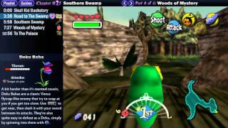 Legend of Zelda Majoras Mask Walkthrough 02 46 quotSouthern Swamp Woods of Mysteryquot [upl. by Nauqaj73]